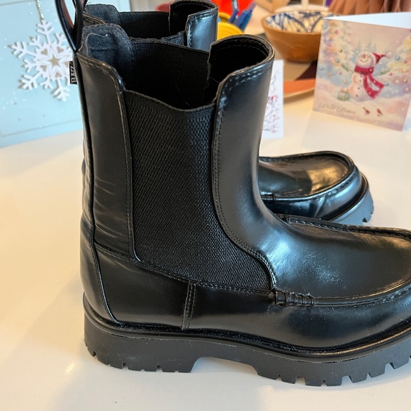 Loafer style tall ankle boots 40 - Picture 4 of 9